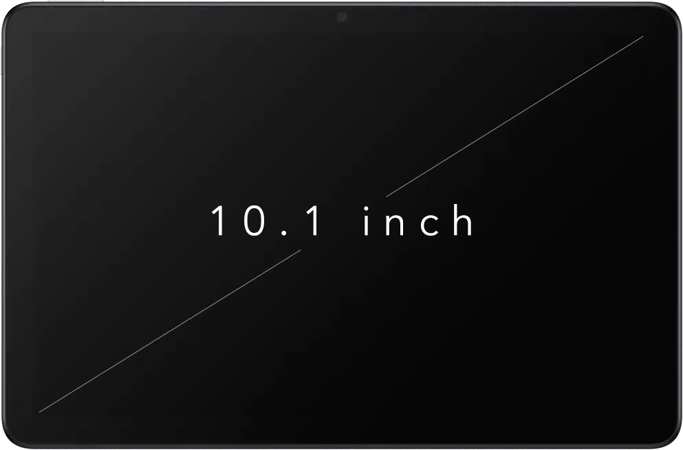 10.1-Inch WUXGA Display
