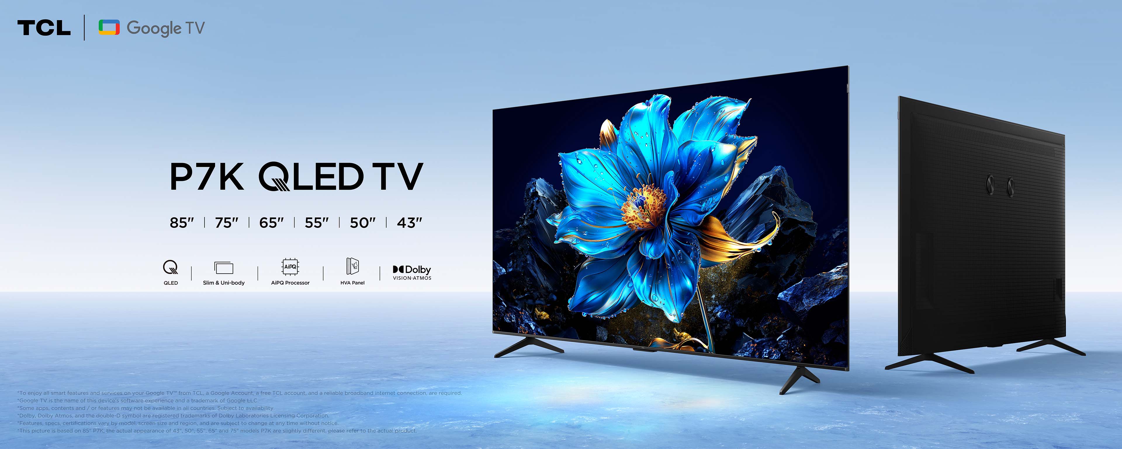 01 TCL P7K QLED телевизор