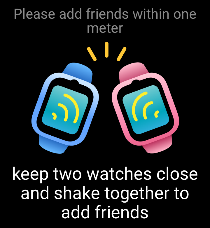 手表界面卡片正面