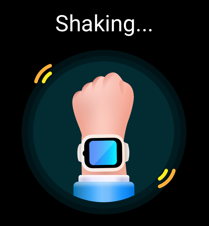 手表界面卡片正面