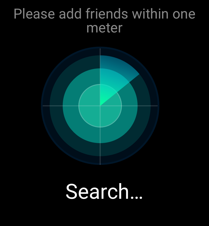手表界面卡片正面