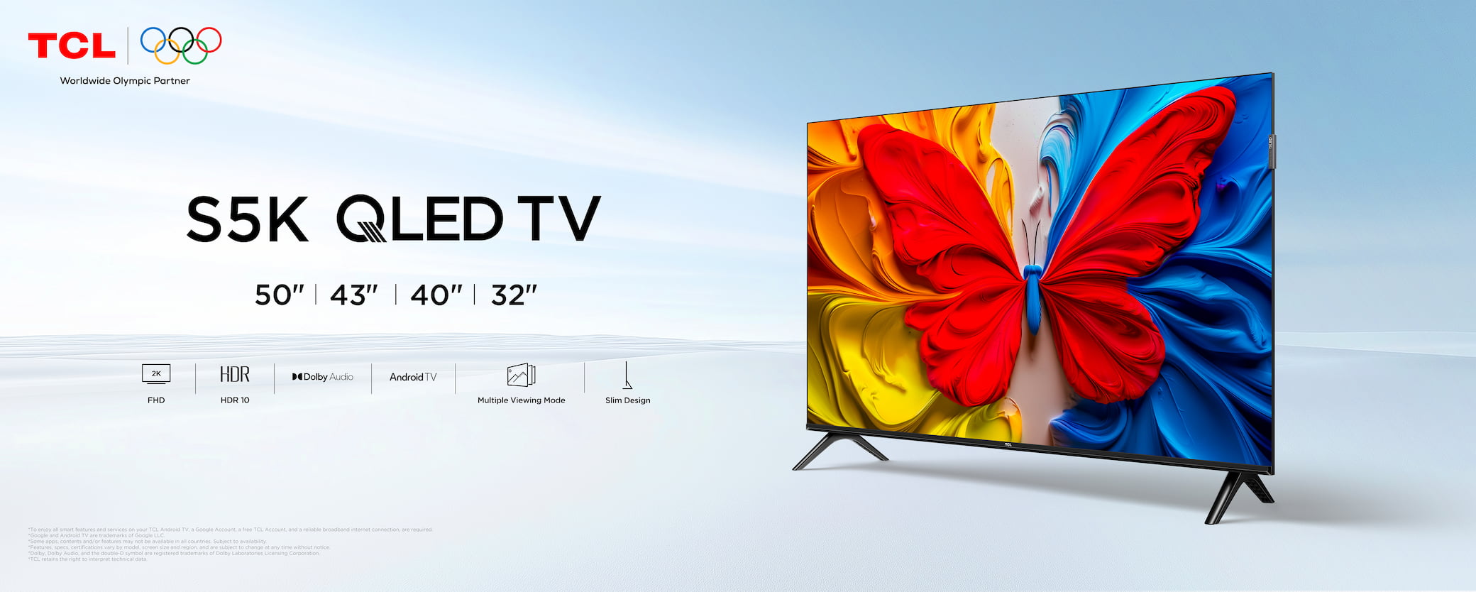 01 TCL S5K FHD QLED телевизор